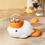 White QuackSnack interactive treat toy